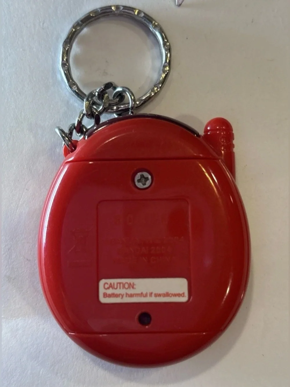 2004 BANDAI TAMAGOTCHI Connection v3 Red with Yellow Blue Stars | Tested Works